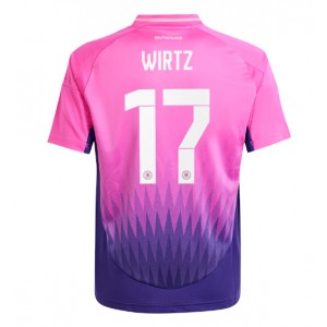 Fotbalové Dres Německo Florian Wirtz #17 Venkovní Oblečení ME 2024 Krátký Rukáv